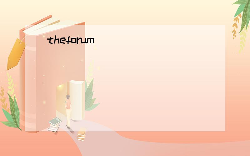 theforum