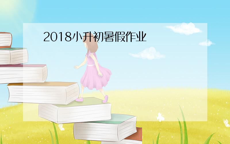 2018小升初暑假作业
