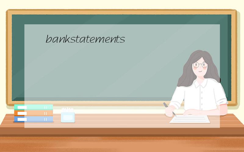 bankstatements