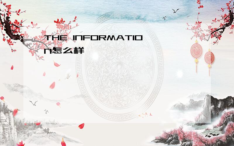 THE INFORMATION怎么样