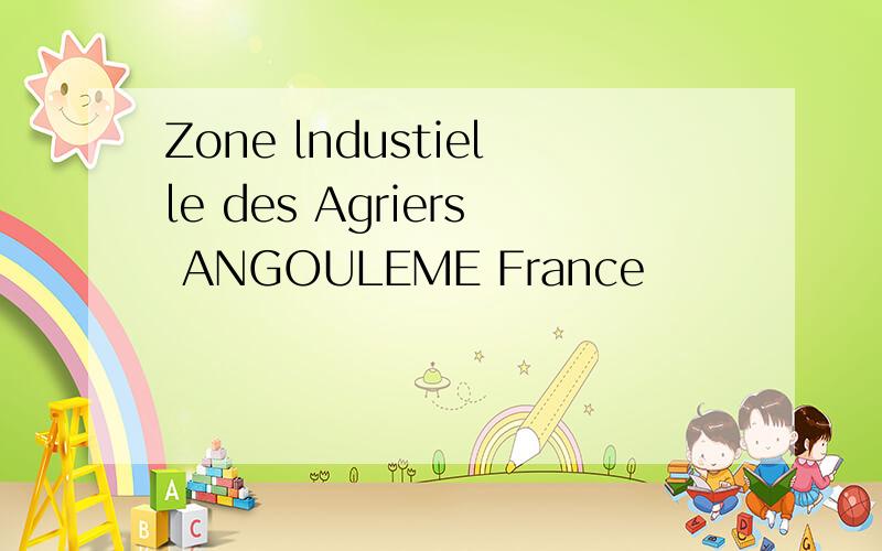Zone lndustielle des Agriers ANGOULEME France